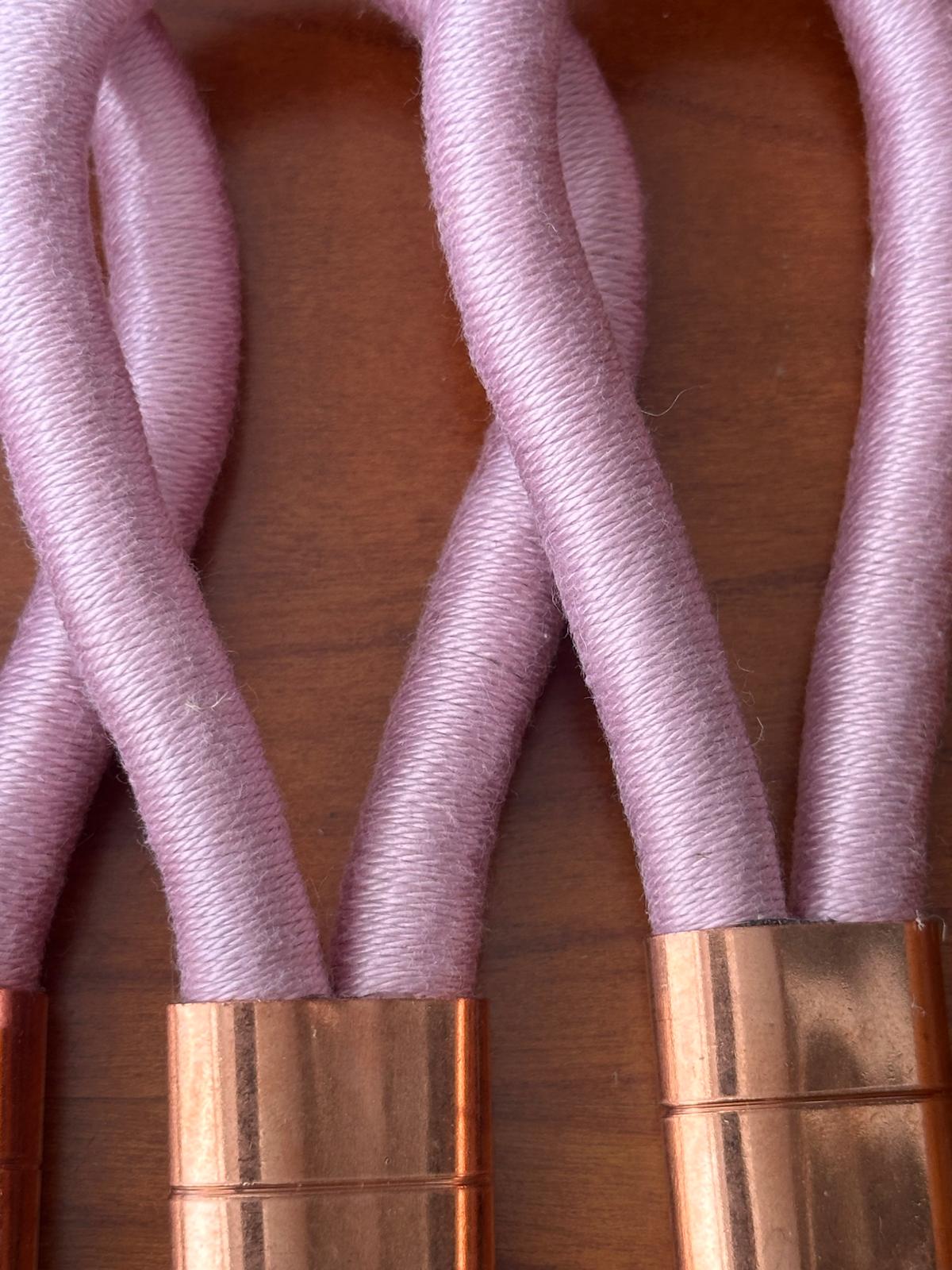 Dusty pink napkin holder: Permanent Collection